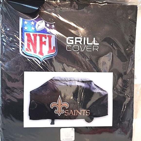 Grill Cover NFL Saints . NEW - Picture 2 of 6